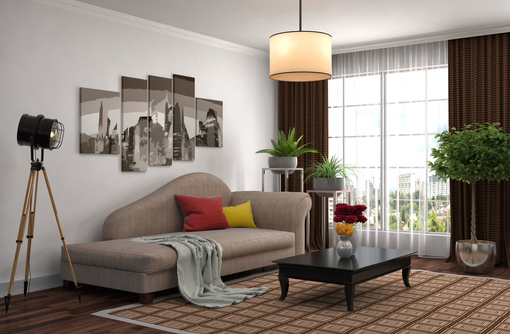 Earthy Toned Neo Traditional Home Holanta
