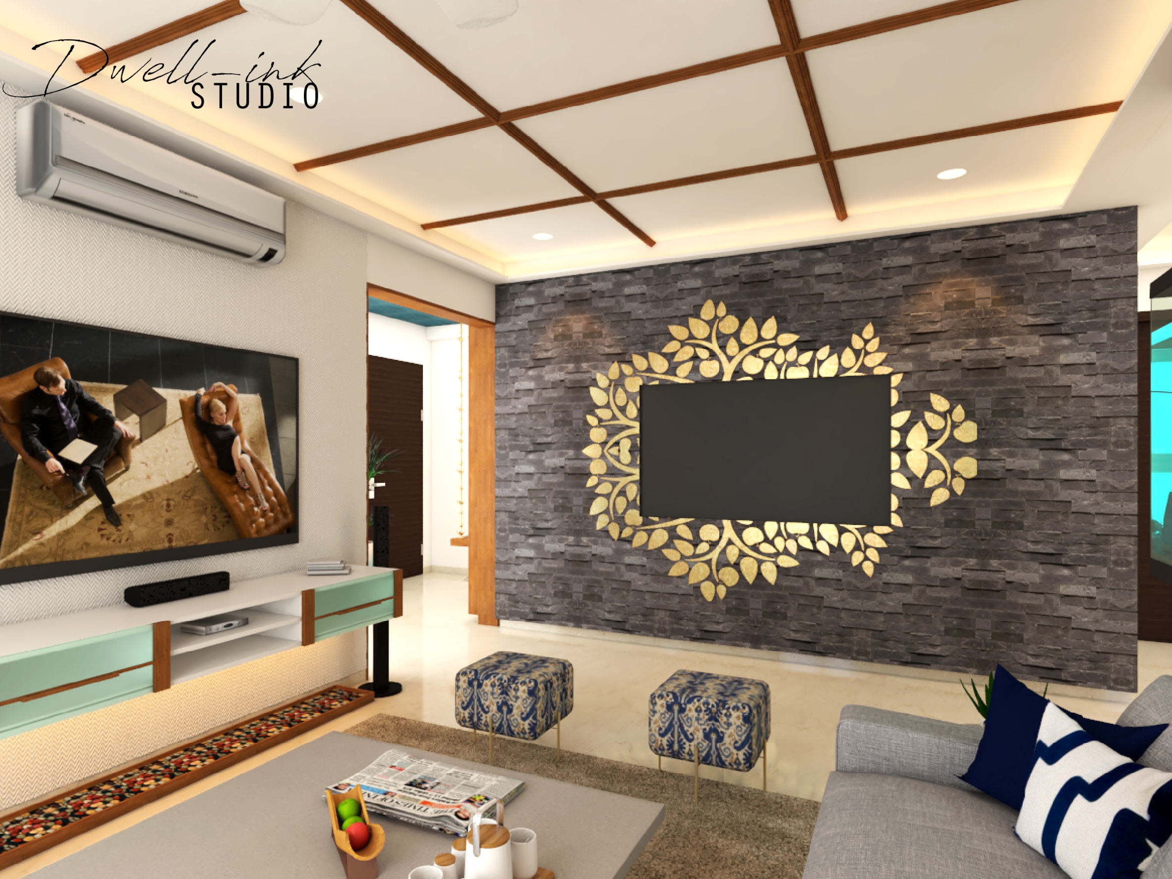 Interior Design 3bhk Apartment In Brigade Cosmopolis